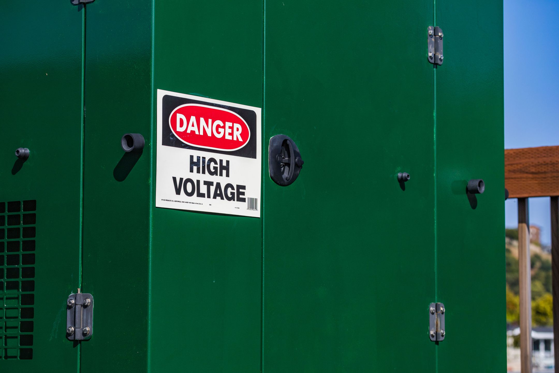Industrial power distribution panel