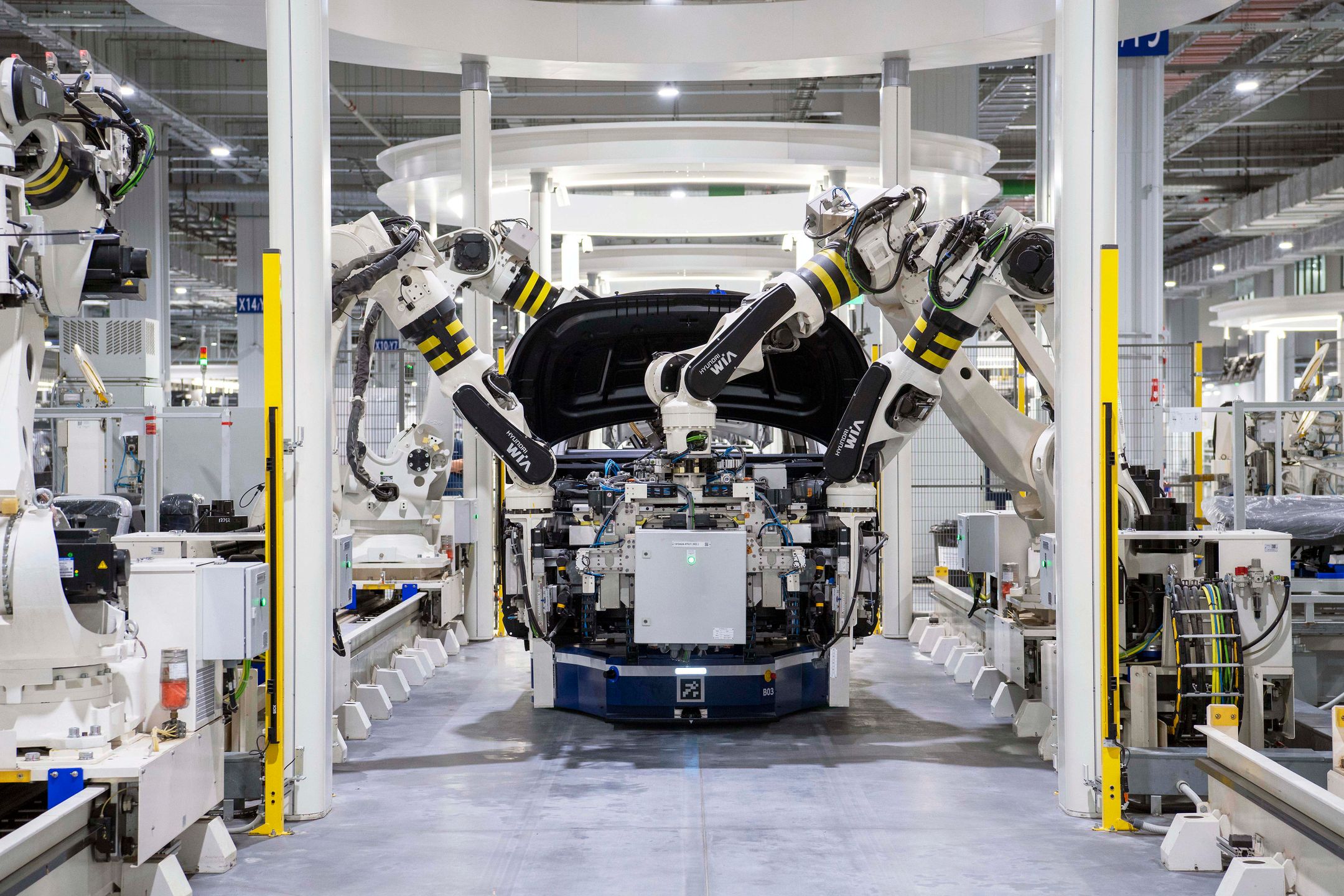 Automotive supplier production floor